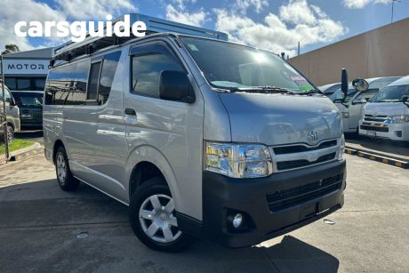 Silver 2013 Toyota HiAce Commercial 4WD