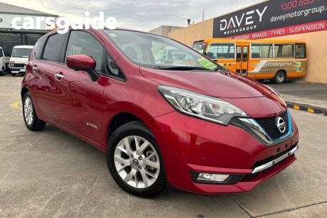 Red 2019 Nissan Note Hatch e-POWER MEDALIST