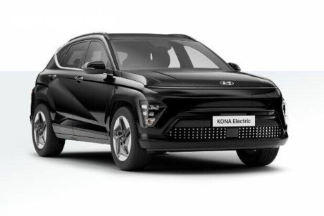 Black 2024 Hyundai Kona Wagon Electric EXT Range