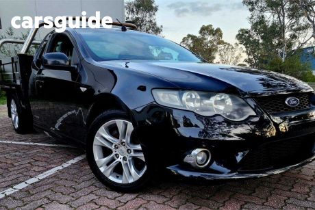 Black 2010 Ford Falcon Cab Chassis XR6 (lpg)
