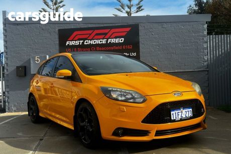 Yellow 2013 Ford Focus Hatch ST LW