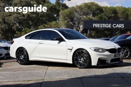 White 2017 BMW M4 Coupe Competition