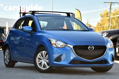 Blue 2015 Mazda 2 Hatchback NEO