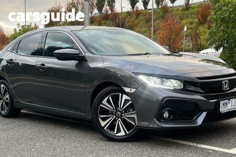 Grey 2018 Honda Civic Hatchback VTI-L