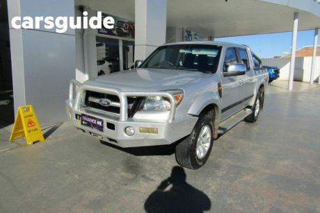 Silver 2010 Ford Ranger Dual Cab Pick-up XLT (4X4)