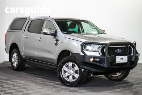 Silver 2021 Ford Ranger Double Cab Pick Up XLT 3.2 (4X4)