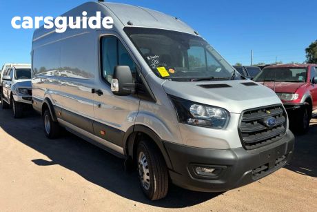 Silver 2024 Ford Transit Commercial 470E (High Roof)