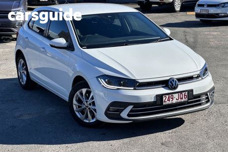 White 2023 Volkswagen Polo Hatchback Style (restricted Features)