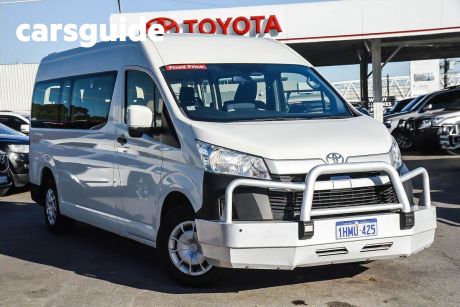 White 2021 Toyota HiAce Commercial Commuter