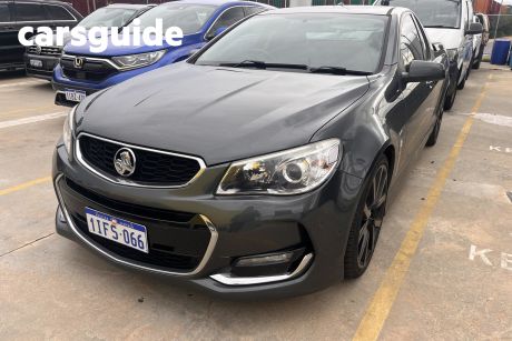 Grey 2016 Holden UTE Utility SV6