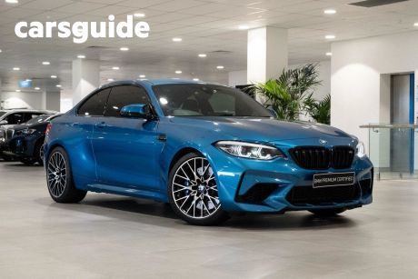 Blue 2018 BMW M2 Coupe Competition