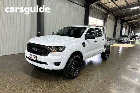 White 2018 Ford Ranger Crew Cab Chassis XL 2.2 (4X4)