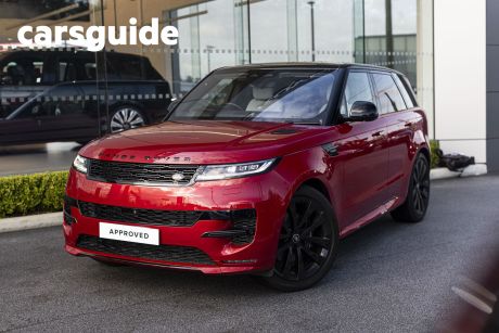 Red 2022 Land Rover Range Rover Sport Wagon D350 First Edition (258KW)