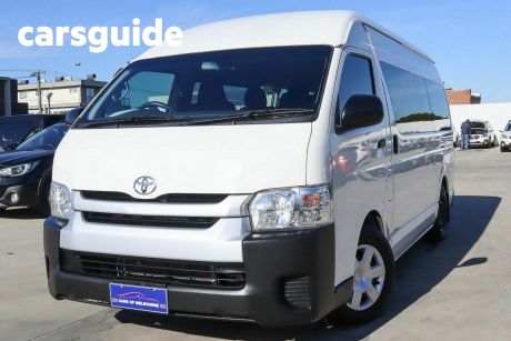 White 2017 Toyota HiAce Bus Commuter (12 Seats)