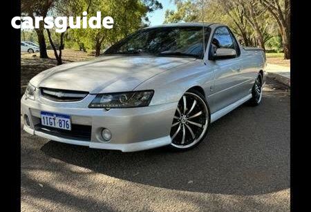 Silver 2003 Holden Commodore Utility SS