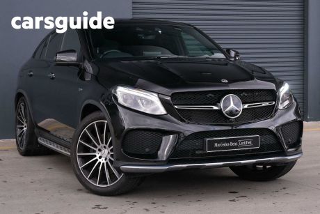 Black 2018 Mercedes-Benz GLE43 Coupe 4Matic