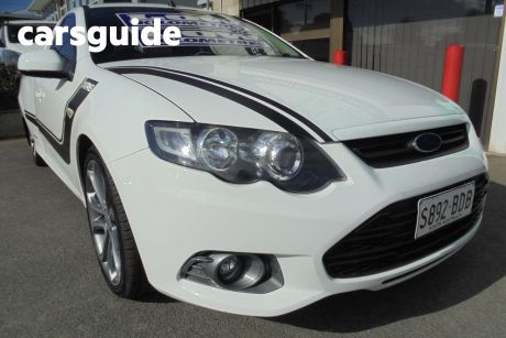 White 2012 Ford Falcon Utility XR6 Limited Edition