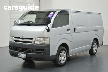 Silver 2010 Toyota HiAce Commercial 3.0L AWD DIESEL MANUAL