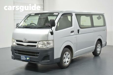 Silver 2013 Toyota HiAce Commercial 3.0LT AUTO DIESEL 2WD