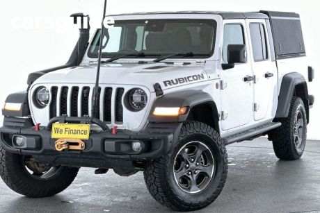 White 2021 Jeep Gladiator Ute Tray Rubicon Pick-up