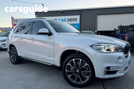 White 2016 BMW X5 Wagon Sdrive 25D