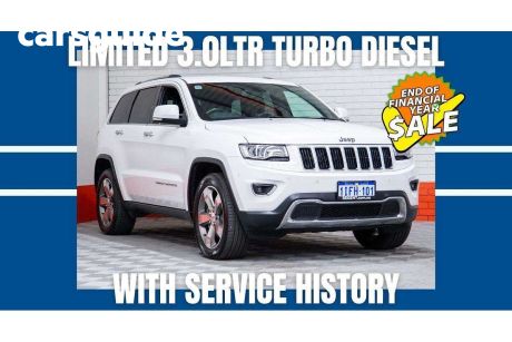 White 2016 Jeep Grand Cherokee Wagon Limited (4X4)