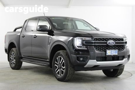 Black 2024 Ford Ranger Double Cab Pick Up Sport 2.0 (4X4)