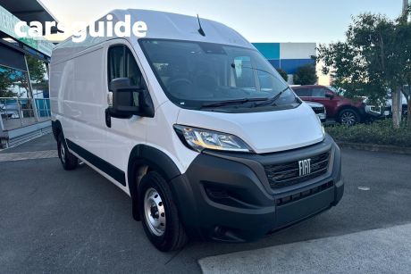 White 2024 Fiat Ducato Commercial Mid Roof LWB