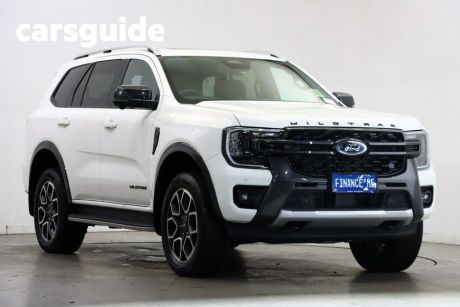 White 2024 Ford Everest Wagon Wildtrak Special Edition (4WD)