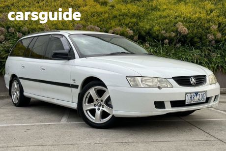 White 2003 Holden Commodore Wagon Executive