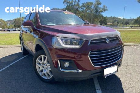 Red 2017 Holden Captiva Wagon Active 5 Seater