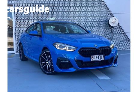 Blue 2022 BMW 218I Coupe M Sport Gran Coupe