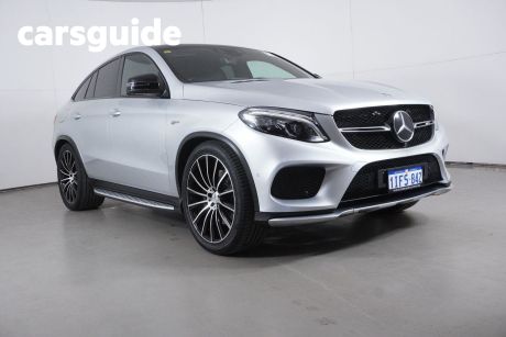 Silver 2018 Mercedes-Benz GLE43 Coupe 4Matic