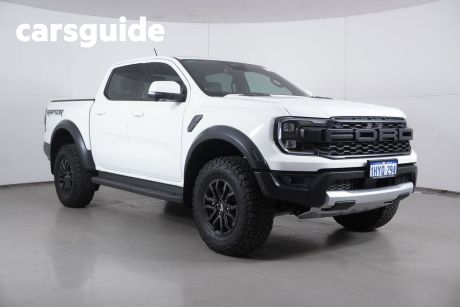 White 2023 Ford Ranger Double Cab Pick Up Raptor 3.0 (4X4)