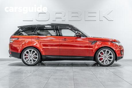 Red 2013 Land Rover Range Rover Sport Wagon 5.0 V8 SC HSE Dynamic