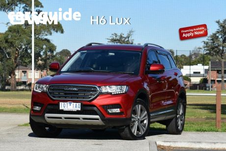 Red 2020 Haval H6 Wagon LUX