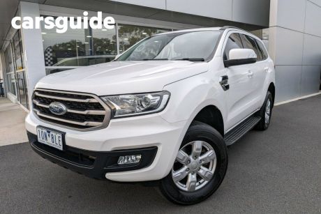 White 2018 Ford Everest Wagon Ambiente (rwd 5 Seat)