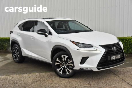 White 2021 Lexus NX300 Wagon Crafted Edition (fwd)