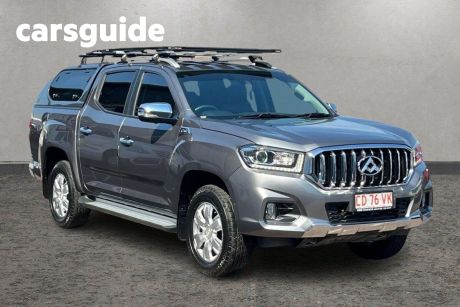Grey 2019 LDV T60 Double Cab Utility Luxe (4X4)
