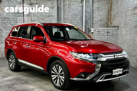 Red 2020 Mitsubishi Outlander Wagon Exceed 7 Seat (awd)
