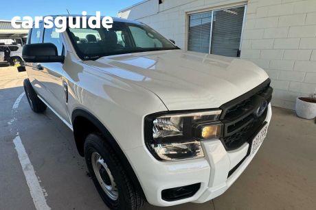 White 2024 Ford Ranger Double Cab Chassis XL 2.0 HI-Rider (4X2)