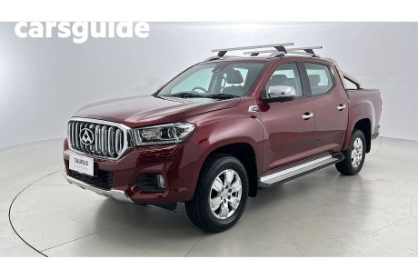 Red 2019 LDV T60 Double Cab Utility Luxe (4X4)