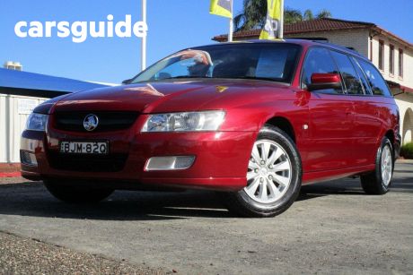 Red 2006 Holden Commodore Wagon