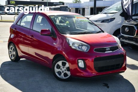 Red 2016 Kia Picanto Hatchback SI