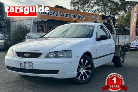 White 2005 Ford Falcon Cab Chassis XL (lpg)