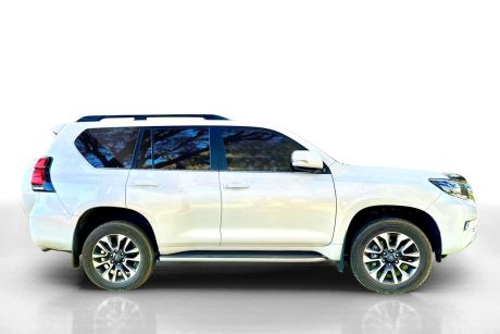 White 2022 Toyota Landcruiser Prado Wagon VX