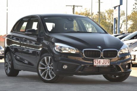 Black 2014 BMW 218D Wagon Active Tourer Luxury Line