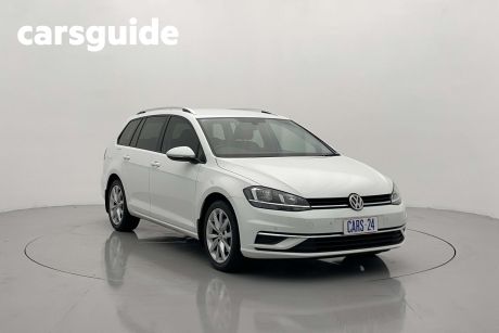 White 2018 Volkswagen Golf Hatchback 110 TSI Comfortline