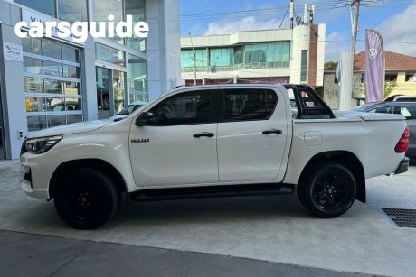White 2018 Toyota Hilux Double Cab Pick Up Rogue (4X4)