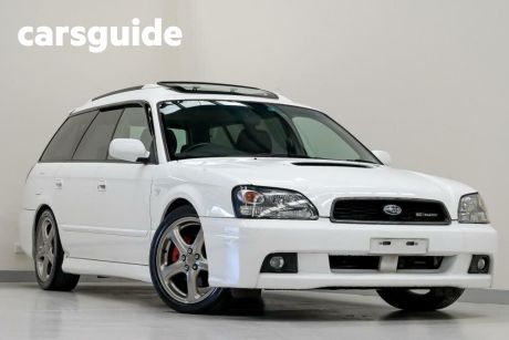 White 2002 Subaru Legacy Wagon Touring GT-B E Tune2
